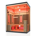 3-4 Person Indoor Bluetooth Compatible Far Infrared Sauna in Hemlock