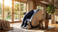 Massage Chair Zero Gravity Full Body with Heating and Bluetooth - Blue — Lifestyle